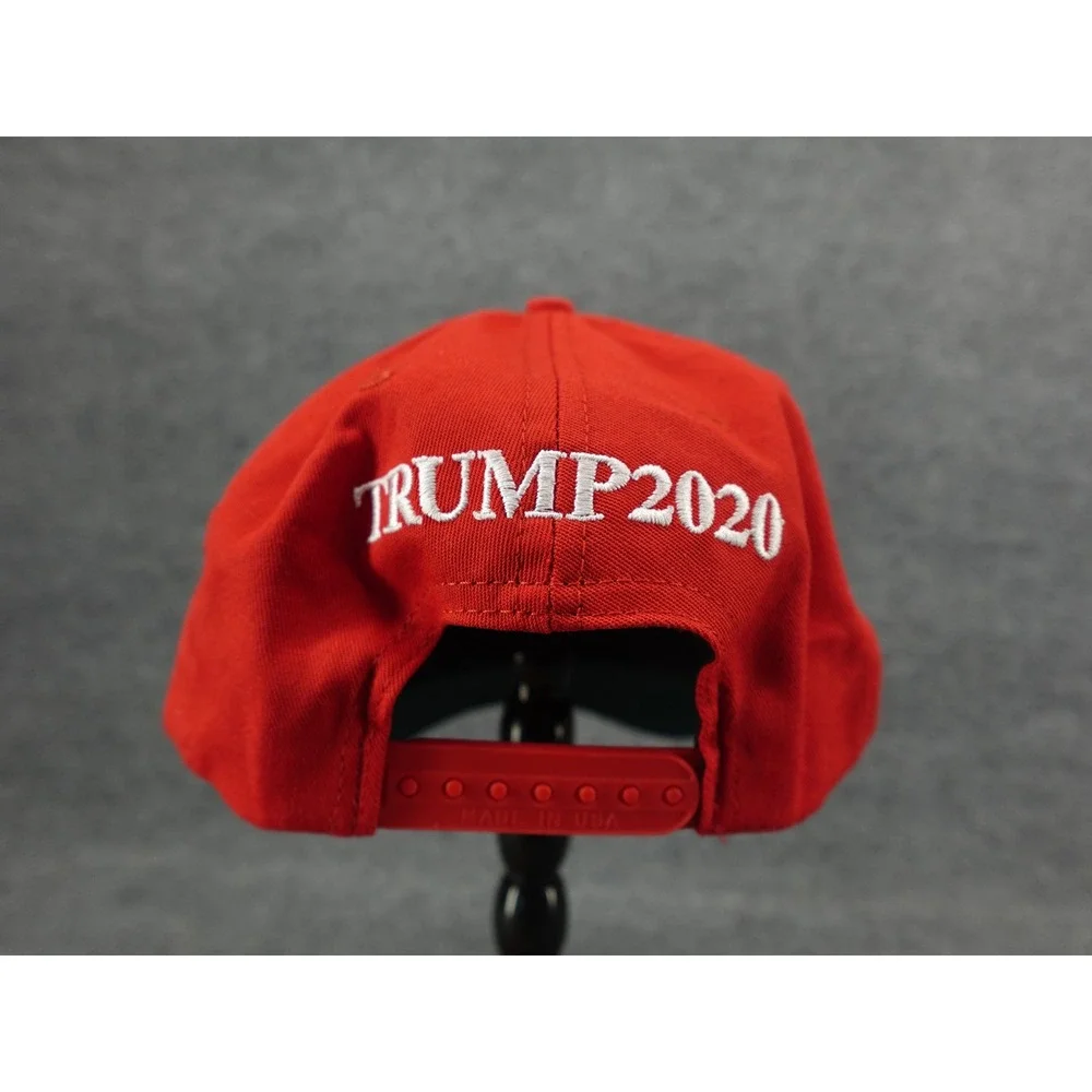 Cali-Fame MAGA Hat Mens OSFM Red Trump 2020 45 Snapback USA Made